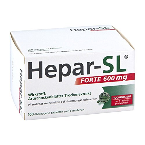Preisvergleich Produktbild Hepar-SL forte 600 mg Tabletten, 100 St.