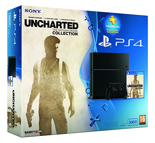 Preisvergleich Produktbild PS4 500GB + UNCHARTED