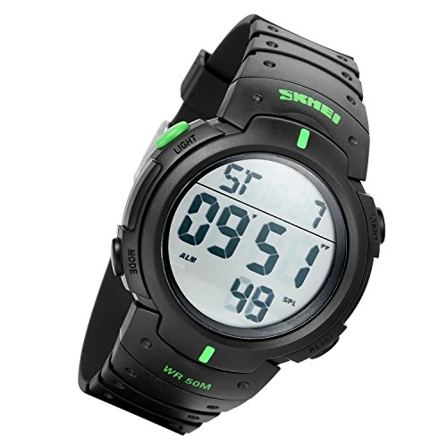 Lancardo Jungen Armbanduhr Digital mit Armband LCD12P001