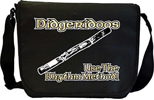 MusicaliTee Didgeridoo Rhythm Method Expert - Sheet Music & Accessory Messenger TRIO Bag