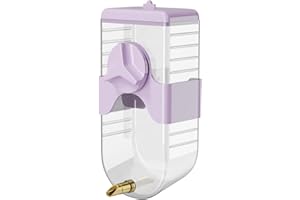 MagiDeal Abreuvoir pour Oiseaux, Abreuvoir pour Perroquets, Pratique et Automatique, Accessoires de Cage de 350ml, Bouilloire pour Calopsittes, Fournitures Pou, Violet