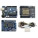 Produktbild SainSmart Lernpaket Arduino UNO + Prototype Shield (mit Breadboard Jump Wires) + L293D Motor Drive Shield Für Arduino UNO Mega2560 1280 Duemilanove R3 AVR ATMEL Robot