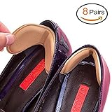 Shoe Heel Insoles Prevent Rubbing Heel Shoes Heel Stickers Adjustments The Shoes Length Shoe Heel Pad (8 Pairs)