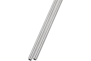 METALLIXITY 304 Inossidabile Acciaio Tubo (9mm OD x 1mm Parete T x 300mm L) 2pz, Dritti Tubi - per Casa Arredamento, Macchine