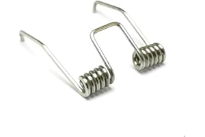 jiuxinyun Molla a Doppia Torsione in Acciaio for Molle di Ricambio for tagliacapelli Elettrico Universale 12x24mm (Size : 2pcs)