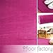 Produktbild floor factory Moderner Teppich Kolibri rosa/pink 120x170cm - farbenfroher, Pflegeleichter Teppich mit kurzem Flor
