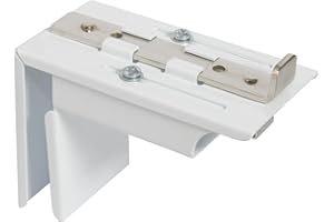 Merveille - Lot de 2 Supports Universel SUPERMAXI PR pour Tablette Radiateur - Fixation sans Perçage - pour Étagère Radiateur de 10 à 15 cm de Large - Fabrication Française