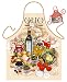 Produktbild Tini - Shirts Öl Oliven Motiv Kochschürze Italien Olivenöl Gemüse Schürze : Olio Italia - Weihnachtssgeschenk-Set - Deko Geschenk Flasche Weihnachten