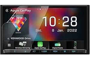 Celicious Matte Anti-Glare Screen Protector Film Compatible with Kenwood DMX8021DABS [Pack of 2]