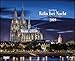 Köln bei Nacht 2019 - Wandkalender 52 x 42,5 cm - Spiralbindung by