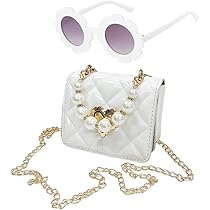 Mädchen Umhängetasche Mit Quaste - Mini Crossbody Tasche PU Leder Rot