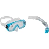 Cressi Sirena Maske Ve Mexico Şnorkel Set Blue-Clear
