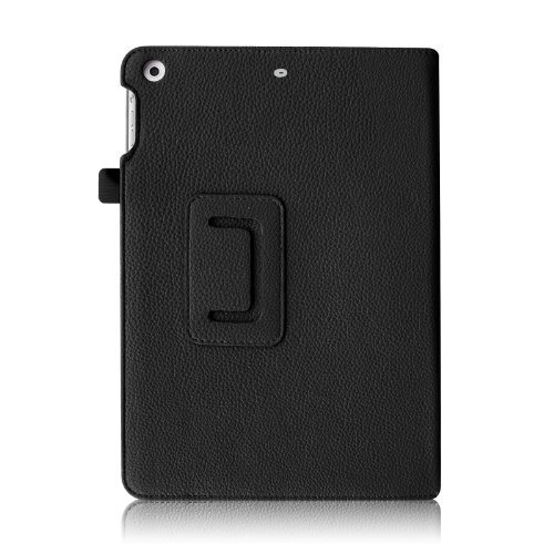 Fintie iPad 9.7 Zoll 2017 / iPad Air Hülle – Folio Slim Fit Kunstleder Schutzhülle Smart Cover Bookstyle Case Etui mit Auto Schlaf / Wach Funktion für Apple All-Neu iPad 9.7 Zoll 2017 / iPad Air (2013 Modell), Schwarz - 8