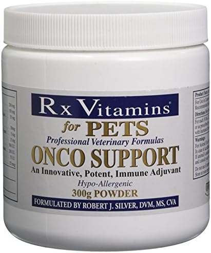 Rx VitaminsOnco Support Immune Supplement for Dogs & Cats - Anti Inflammatory for Dogs - Cat Immune Support with Spirulina Powder - 300g