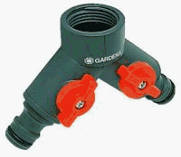 Preisvergleich Produktbild GARDENA 2-WEGE-V ENTIL-SET 1025-20