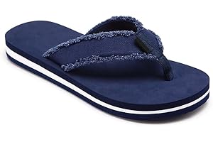 HYCLES Flip Flops Men Comfort Thong with Arch Support Shoes Summer Outdoor Sandals Beach Shoes