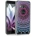 Produktbild kwmobile HTC U11 Hülle - Handyhülle für HTC U11 - Handy Case in Blau Pink Transparent