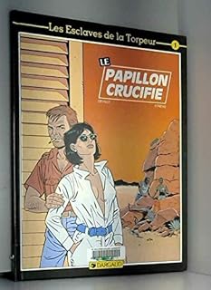 jaquette livre Le Papillon crucifié