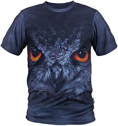 Junior Boys Girls Wild Prints Eagle T Shirt Top Scooter BMX Riders Skateboarders