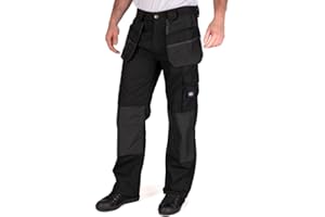 Lee Cooper Męskie spodnie cargo z kaburą, czarne, 42W 33L UK