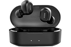QCY - T2C, Auriculares Completamente inalámbricos con Caja Recargable con Llave