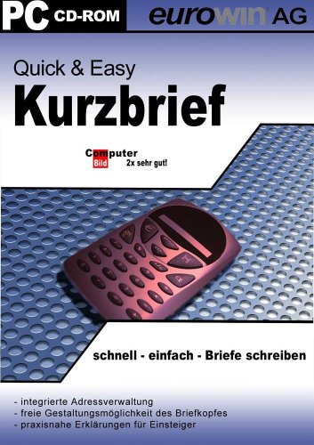 Preisvergleich Produktbild Kurzbrief: Einfach und schnell Professionelle Breife erstellen