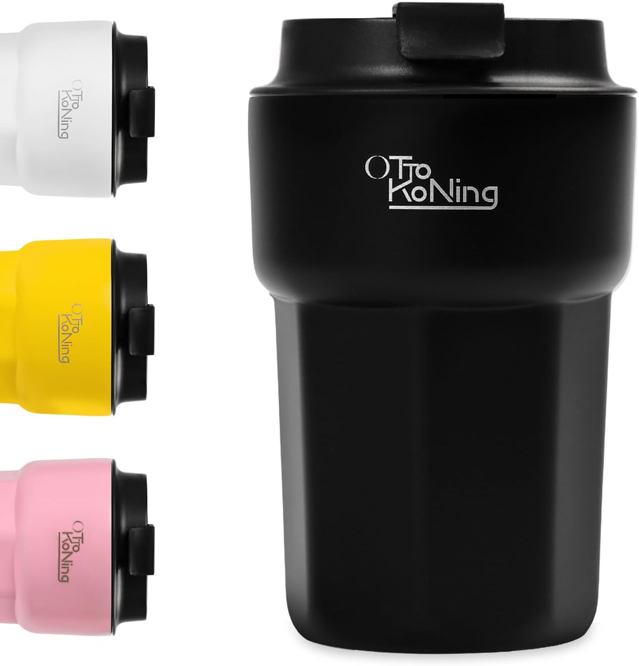 Otto Koning Termo Café 350ml. Taza de Café 100% a Prueba de Fugas, de Acero Inox sin BPA. Vaso Termo Café para llevar, Vaso Térmico para café, agua, té caliente y frío