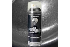 AutoFullCar Spray Vinilo LÍQUIDO Full Dip Antracita Metalizado 400 ml