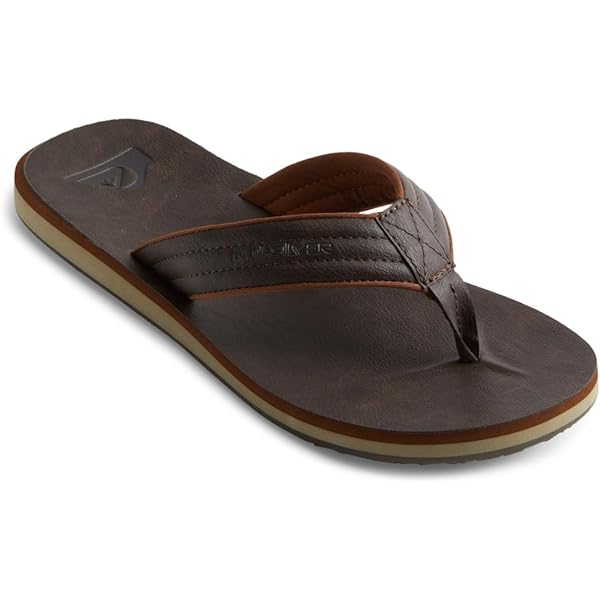 Sandales Homme En Cuir Pour Plage Et Été - Tongs Avec Support De Voute Plantaire, Semelle Antidérapante, Tailles 36-44