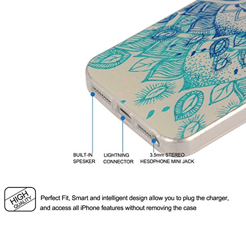 OuDu Funda para iPhone 5 5S Carcasa Protectora Caso Silicona TPU Funda Suave Soft Silicone Case Cover Bumper Funda Ultra Delgado Carcasa Flexible Ligero Caja Anti Rasgu os Casco Anti Choque - Loto Azul reviews OuDu Funda para iPhone 5 5S Carcasa Protectora Caso Silicona TPU Funda Suave Soft Silicone Case Cover Bumper Funda Ultra Delgado Carcasa Flexible Ligero Caja Anti Rasgu os Casco Anti Choque - Loto Azul