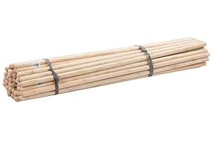 Silverline 746719 Manches à balais 1,5 m x 29 mm 30 pièces