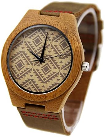 GDS New watch / natural wood / leather strap / Fashion / gift / wearable / Accessories / a pair / , men
