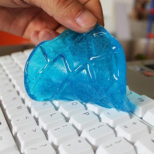 xingsheng Keyboard cleaning glue crystal magic clean mud notebook computer cleaning remove dust soft glue（random color）