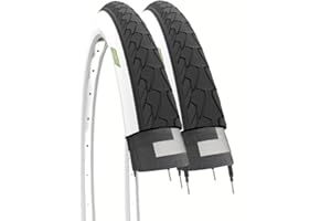 ECOVELO 2 pneus 700 x 35 C (37-622) 28 x 1.35 BianCONERI CITYBIKE Vélo Route Trekking 28 x 1 5/8 x 1 3/8