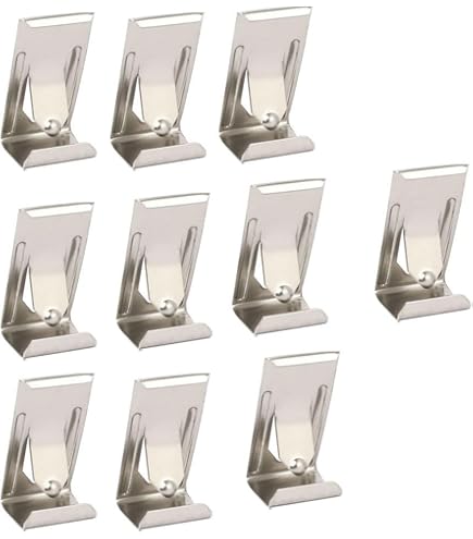 Ganci Per Cornici A Dente Di Sega - 20 Pezzi Con 40 Viti, Invisibili, Per Quadri E Specchi, Metallo Resistente - Foto 8