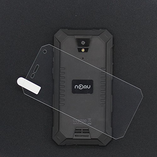 NOMU S10 Schutzfolie, KuGi NOMU S10 panzerglas folie – 9H Härte HD klar gehärtetem Glas Displayschutzfolie für NOMU S10 smartphone. - 3