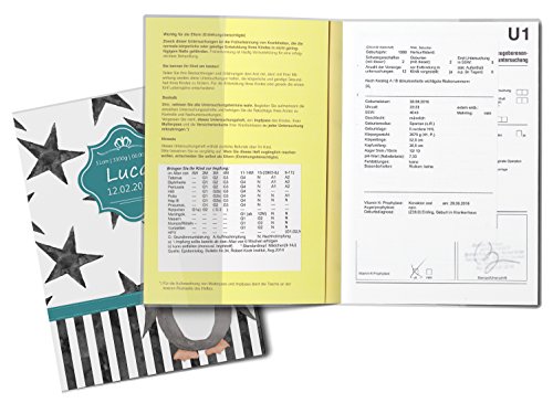 U-Heft Hülle SET Creative Royal Untersuchungsheft Hülle & Impfpasshülle personalisierbar mit Namen und Geburtsdatum - 3