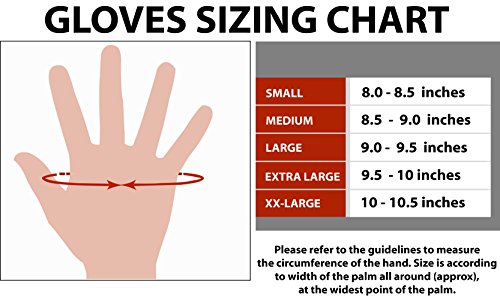 Kango Fitness Handschuhe Unisex Leder für Rollstuhl - 3