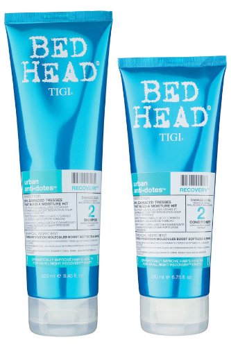 TIGI Bed Head Urban Anti Dotes Recovery Set (Shampoo 250ml + Conditioner 200ml)