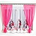 Produktbild MB GMM-4 Disney Kindergardine für Mädchen/Kinder mit Motiv Minnie Mouse für Kinderzimmer/Mädchenzimmer / Vorhänge Pink