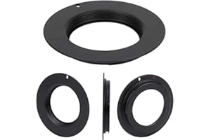 BEWINNER Len Converter, M42-EOS-Adapterring für M42-Objektiv an EOS-Kameragehäuse, leicht und tragbar, nützliches Zubehör für Liebhaber der Fotografie