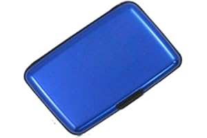 Rohans Aluminium Credit Card Holder Wallet CASE Purse Metal Business Card Protector UK