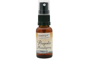 ‎IMKERGUT Propolisplus Propolis-Spray, erfrischt dank Pfefferminz und Eukalyptus, 20 ml, Imkergut