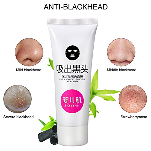 Blackhead Peel Off Maske, LuckyFine Baby Skin Reinigungsmaske Mitesser Akne Öl-Kontrolle 70g - 3