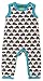 loud + proud Unisex Baby Footies -  Blue - 18-24 months