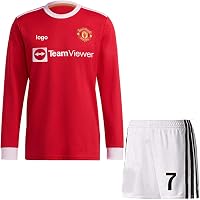 J S -Football New Full Sleeve Jersey with White Shorts 2021-22 -(Kids and Mens) Football Jerseys
