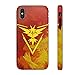 Produktbild blitz versand germany ® 3D GO Pokemon Handy Hülle Glossy Glänzend Hard Premium Qualität HD Case Quer alle Poke M15 Apple iPhone X/XS