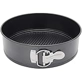 7 Inch Springform Cake Tin, Non Stick Cake Pan/Cheesecake Cake Tin/Springform Pan with Removable Bottom, Fits 5, 6, 8 Quart I