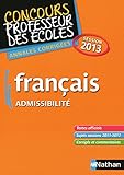 Image de FRANCAIS 2013 ADMISSIBILITE