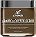 Art Naturals Organic Arabica Coffee Scrub 8.8 oz - The Most Powerful Remedy for Varicose Veins, Cellulite, Stretch Marks, Eczema & Acne - Deep Skin Exfoliator That Promotes Cell Repair & Rejuvenation
